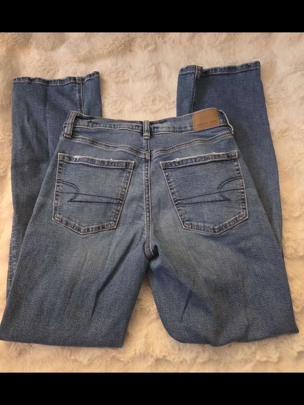 American Eagle Womens Stretch Denim Jeans Size 4